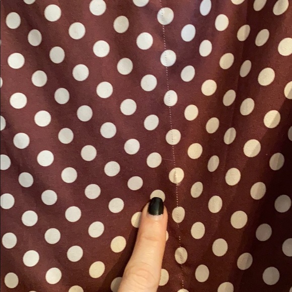Brown Polka Dot Dress - Picture 7 of 8
